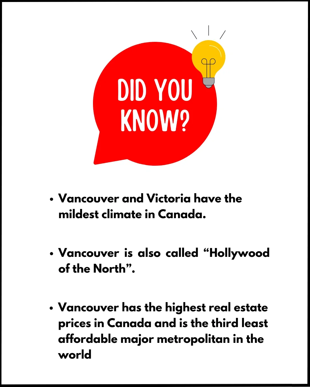 Vancouver lifestyle and cost of living