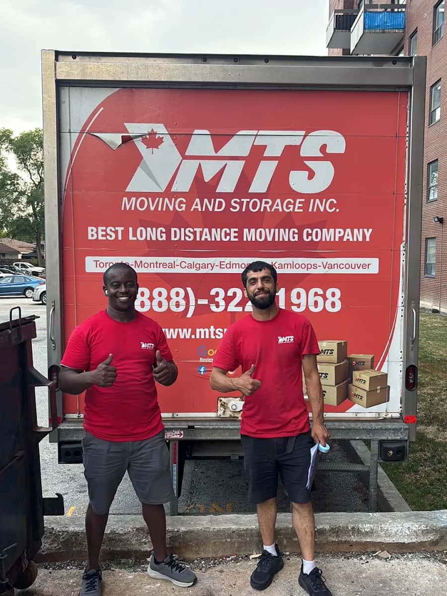 Long distance moving services