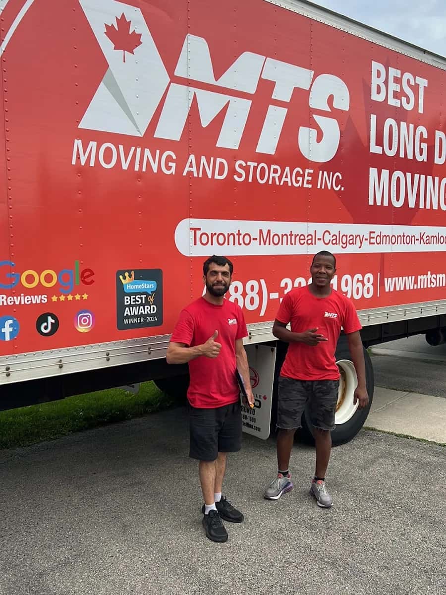 MTS Moving and storage truck